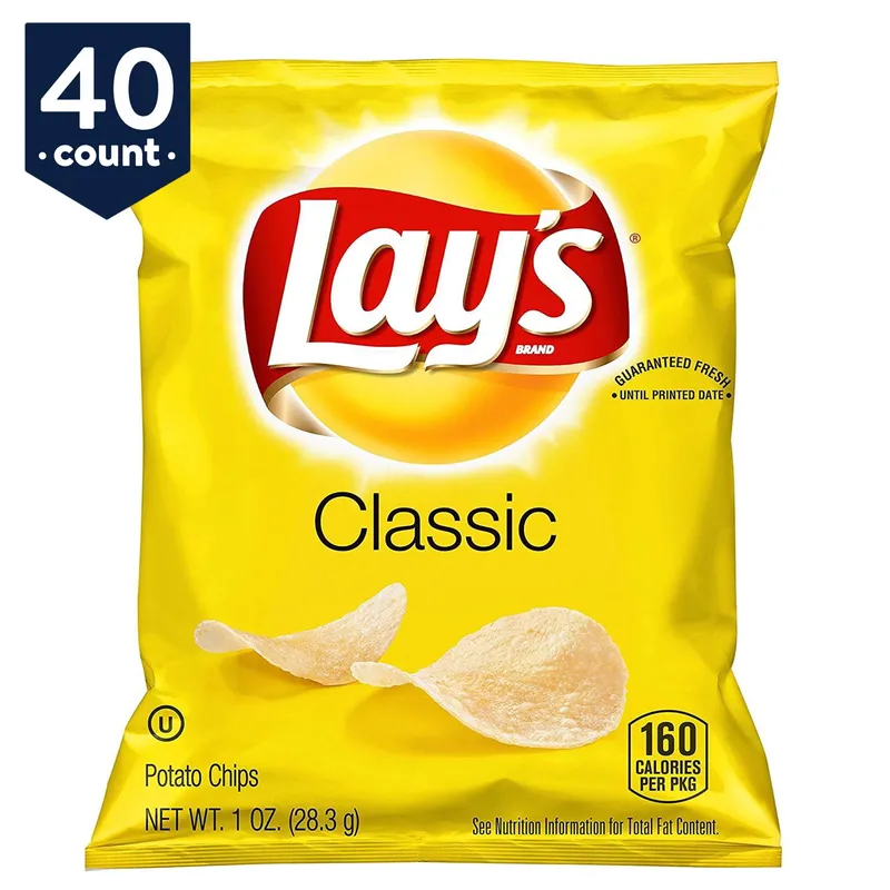 Lays Classic Chips (40-bag)