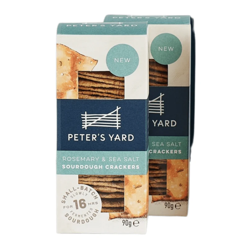 Sourdough Crackers — Rosemary