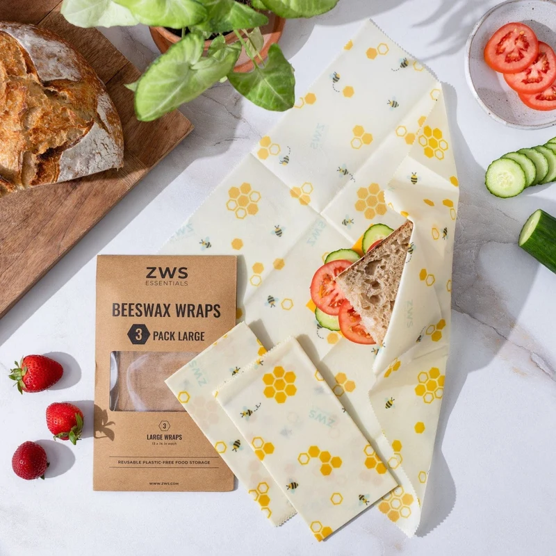 Beeswax Food Wraps 3-Pack